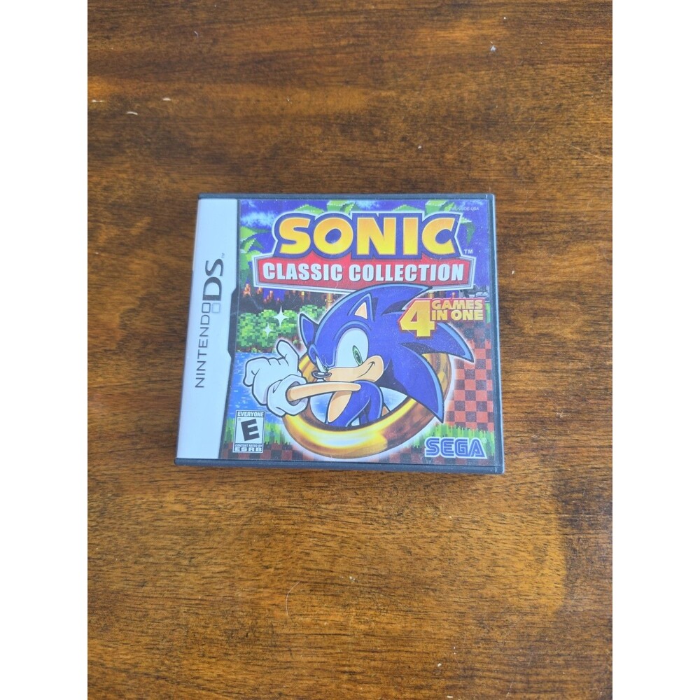 Sonic Classic Collection-Nintendo DS-Case & Manual Only-No Game